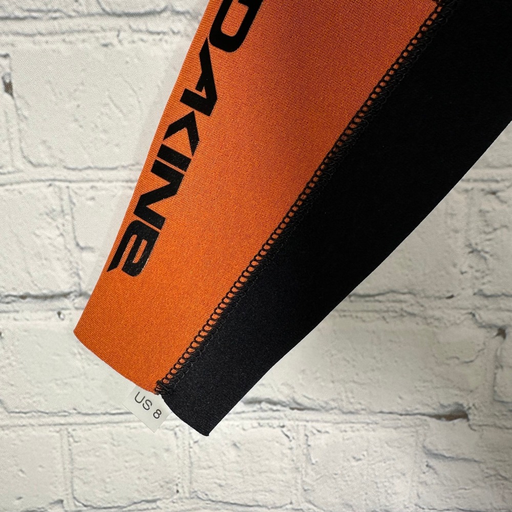 New Dakine RTS Womens Wetsuit 5.T8 Full Suit Black Orange S-Type Neoprene - Picture 5 of 12